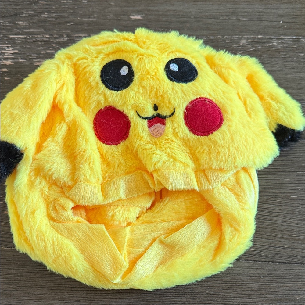 Yellow Pikachu Plush Hat for Kids